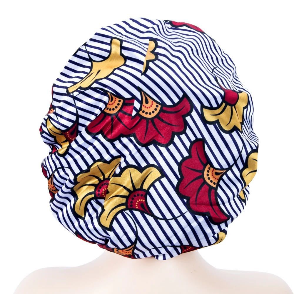 Vibrant African Print Bonnets & Durags Collection