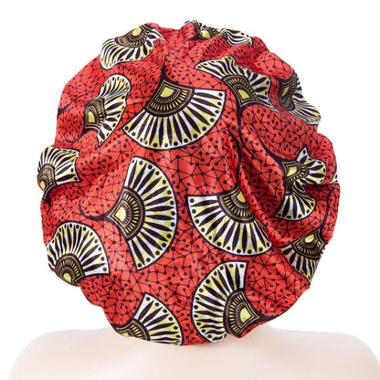 Vibrant African Print Bonnets & Durags Collection