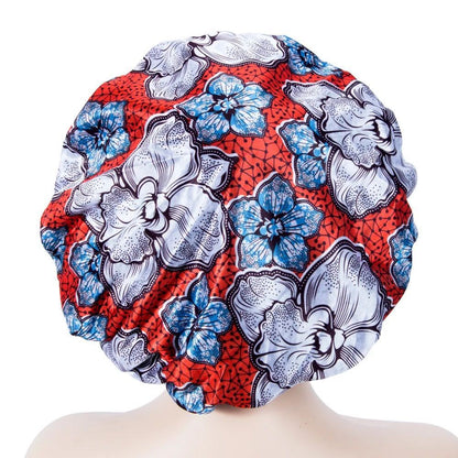 Vibrant African Print Bonnets & Durags Collection