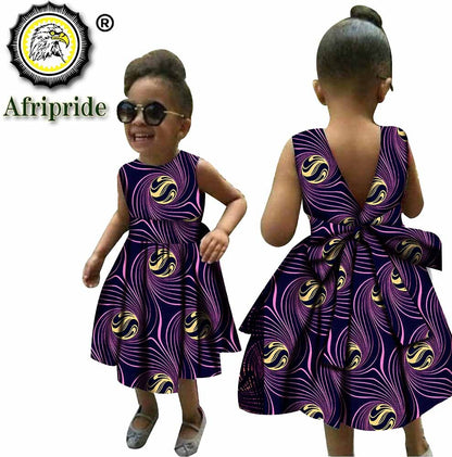 Simone Ankara Mini Flare Dress
