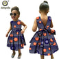 Simone Ankara Mini Flare Dress