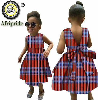 Simone Ankara Mini Flare Dress