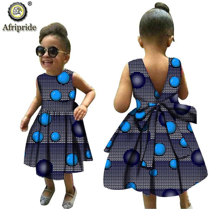 Simone Ankara Mini Flare Dress