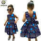 Simone Ankara Mini Flare Dress