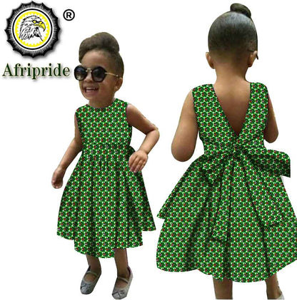 Simone Ankara Mini Flare Dress
