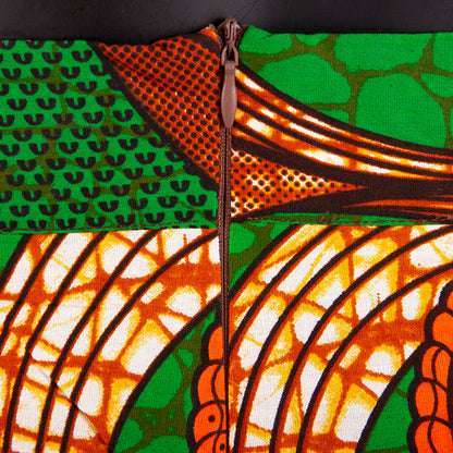 African 2 Piece Set for Women Strapless Short Top & full Length Print Pants Ankara Clothing Attire