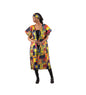 Tene Bold African Print Open Kaftan