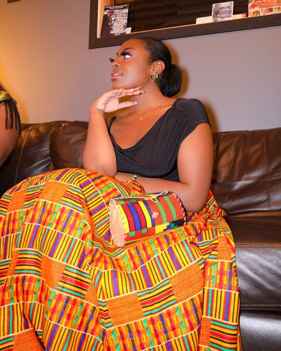 Kente long Skirt
