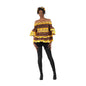 African Print Smocked Peplum Top