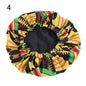 Kids African Pattern Print Fabric Ankara Bonnets Women Extra Large Satin Lined Bonnets Night Sleep