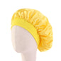 Kids African Pattern Print Fabric Ankara Bonnets Women Extra Large Satin Lined Bonnets Night Sleep