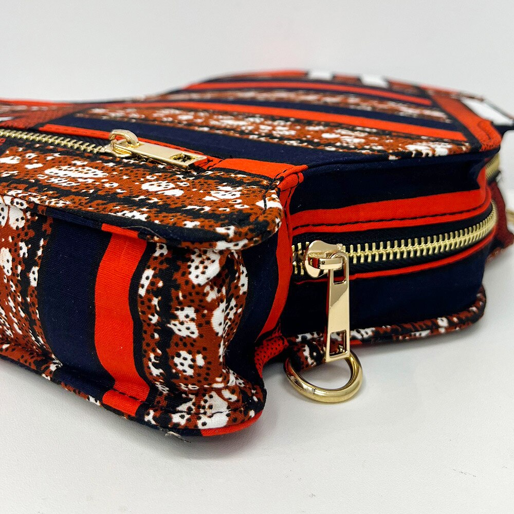 African Map Bag