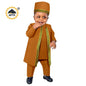 2022 Africa Boys Outfits 4 Pieces Traditional