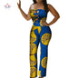 Hot African Women Print Jumpsuit