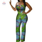 Hot African Women Print Jumpsuit