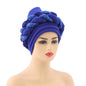 Turbans for Women Pleated Beanie Headwrap  Aso Oke Gele Readymade to Wear