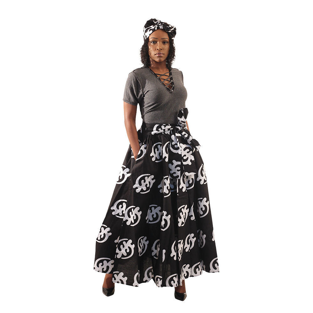 Gye Nyame Maxi Skirt