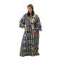 African Print Long Kimono