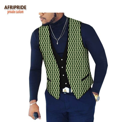 Ankara Print Men's Vest