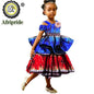 Short Sleeveless African Girls Dresses