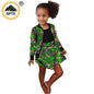 Lyric’s Ankara Kids Jacket and Skirts 2 Piece Set