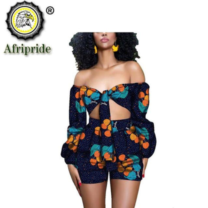 Crop Top  Strapless Shorts