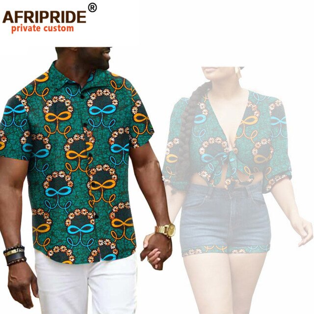 Crop Top Denim Shorts 2 Piece Set Men`s Slim Fit Short Sleeve Shirts