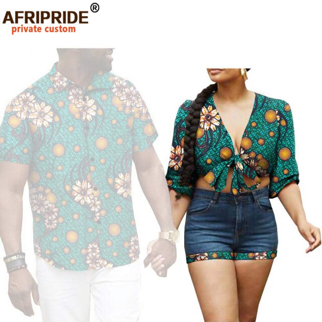 Crop Top Denim Shorts 2 Piece Set Men`s Slim Fit Short Sleeve Shirts