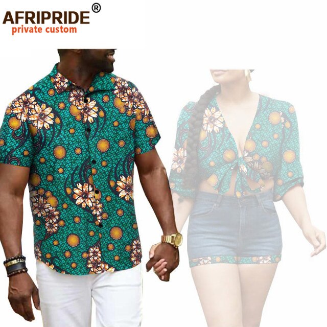 Crop Top Denim Shorts 2 Piece Set Men`s Slim Fit Short Sleeve Shirts