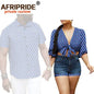 Crop Top Denim Shorts 2 Piece Set Men`s Slim Fit Short Sleeve Shirts