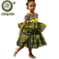 Short Sleeveless African Girls Dresses