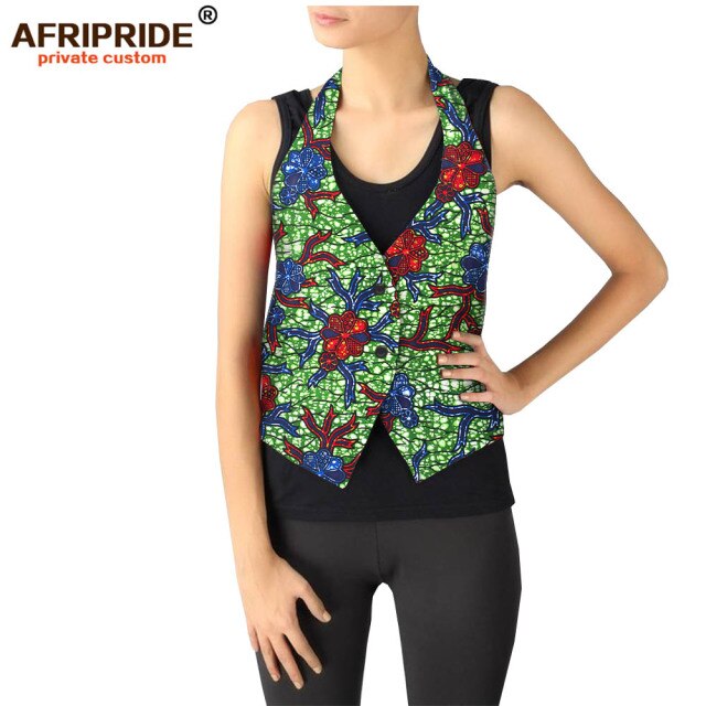 African Print Vest For Women – LadyBlackBoutique