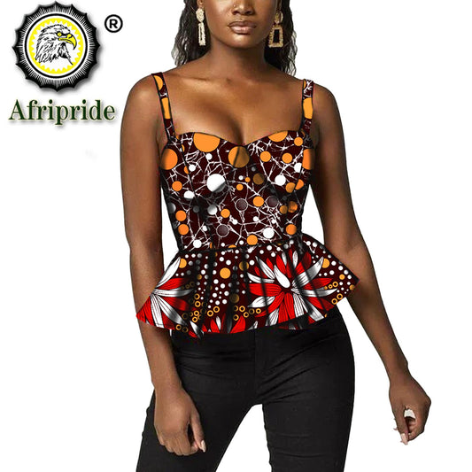 Sleeveless Top African Print