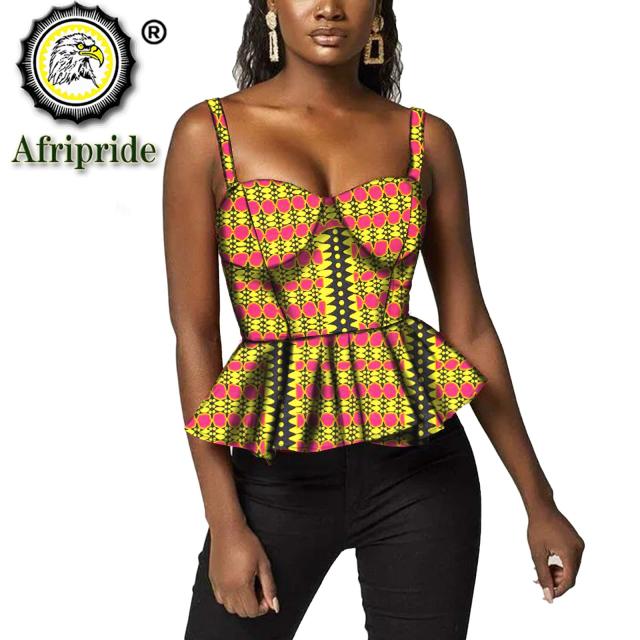 Sleeveless Top African Print