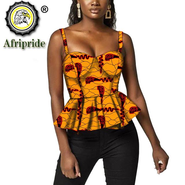 Sleeveless Top African Print