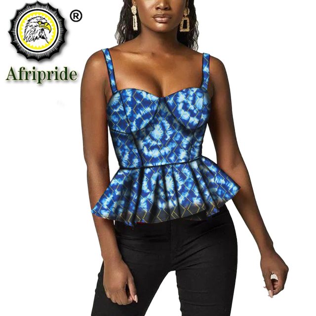 Sleeveless Top African Print