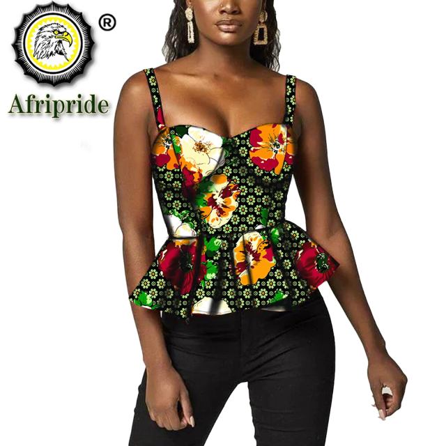 Sleeveless Top African Print