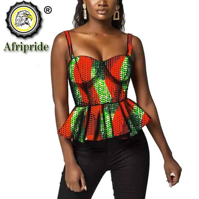 Sleeveless Top African Print