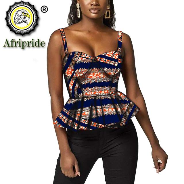 Sleeveless Top African Print