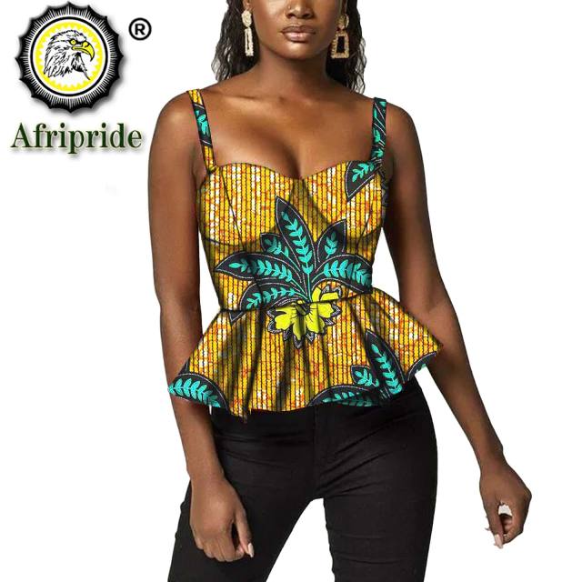 Sleeveless Top African Print