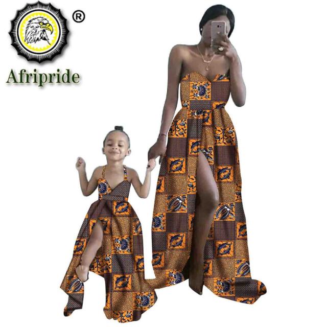 Harmony of Heritage: African Elegance Mommy and Me Dress Set