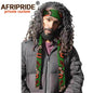 African Headband for Men Women Print Fashion Unisex Outdoor Hairband Headwear Headscarf Turban Headtie Autumn Winter