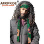 African Headband for Men Women Print Fashion Unisex Outdoor Hairband Headwear Headscarf Turban Headtie Autumn Winter