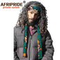 African Headband for Men Women Print Fashion Unisex Outdoor Hairband Headwear Headscarf Turban Headtie Autumn Winter