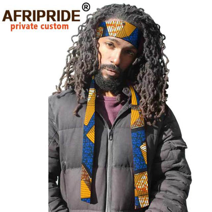 African Headband for Men Women Print Fashion Unisex Outdoor Hairband Headwear Headscarf Turban Headtie Autumn Winter