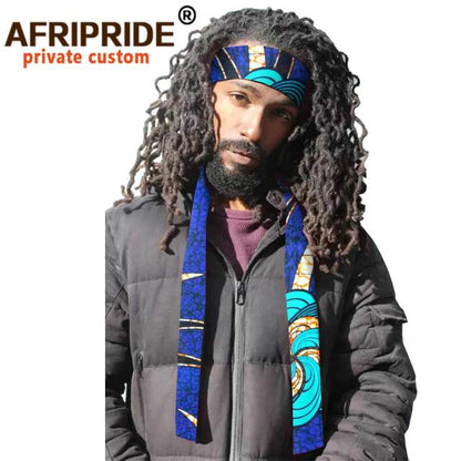 African Headband for Men Women Print Fashion Unisex Outdoor Hairband Headwear Headscarf Turban Headtie Autumn Winter