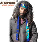 African Headband for Men Women Print Fashion Unisex Outdoor Hairband Headwear Headscarf Turban Headtie Autumn Winter